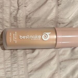 Bestmake Light Beige Foundation with Pump Dispenser for Even Skin Tone